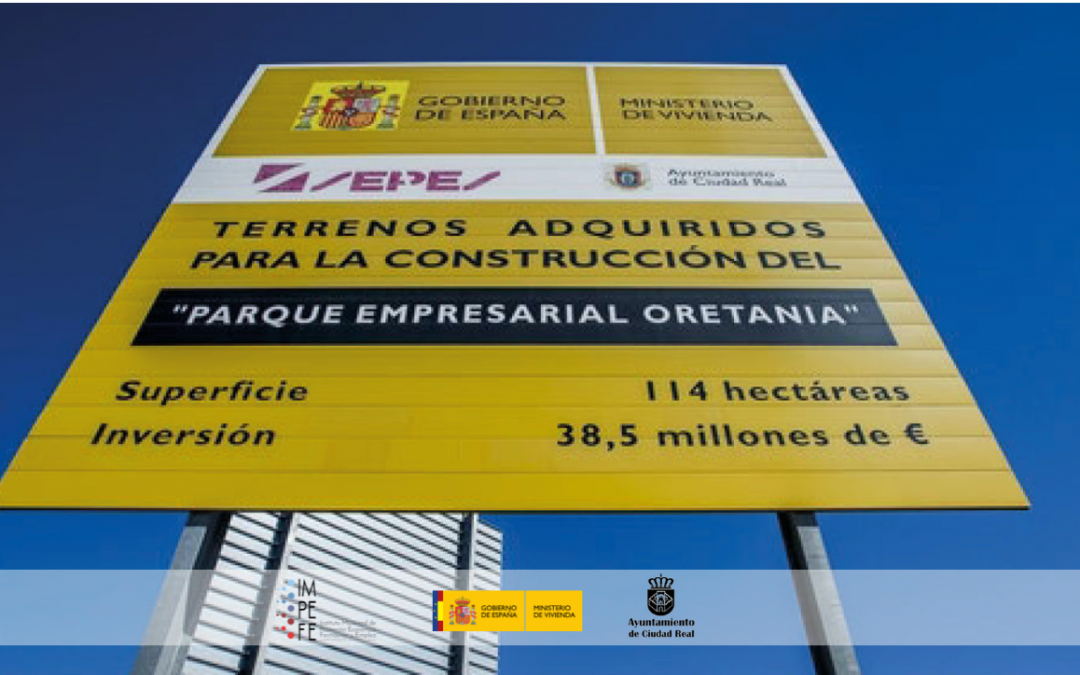 El próximo 25 de mayo se celebrará una Jornada informativa conjunta SEPES – Ayuntamiento en la que se informará sobre el proyecto Urbanización de la actuación “Oretania”